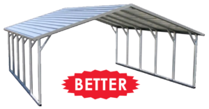 Boxed Eave Carports for sale or rent to own in city- state, 